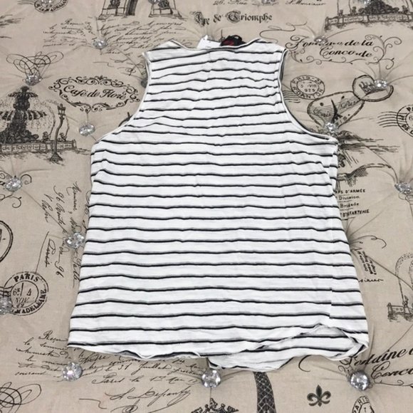 N:philanthropy Noir Stripe Tank - Picture 8 of 8